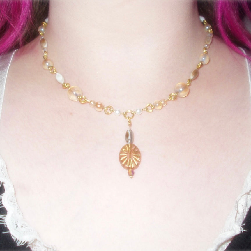 Gold Doubloon Necklace